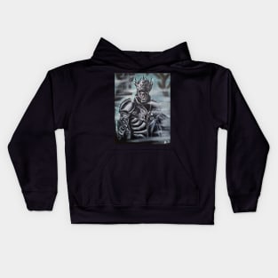 Skeleton warrior Kids Hoodie